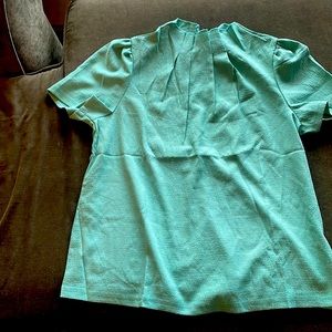 Teal blue size m blouse